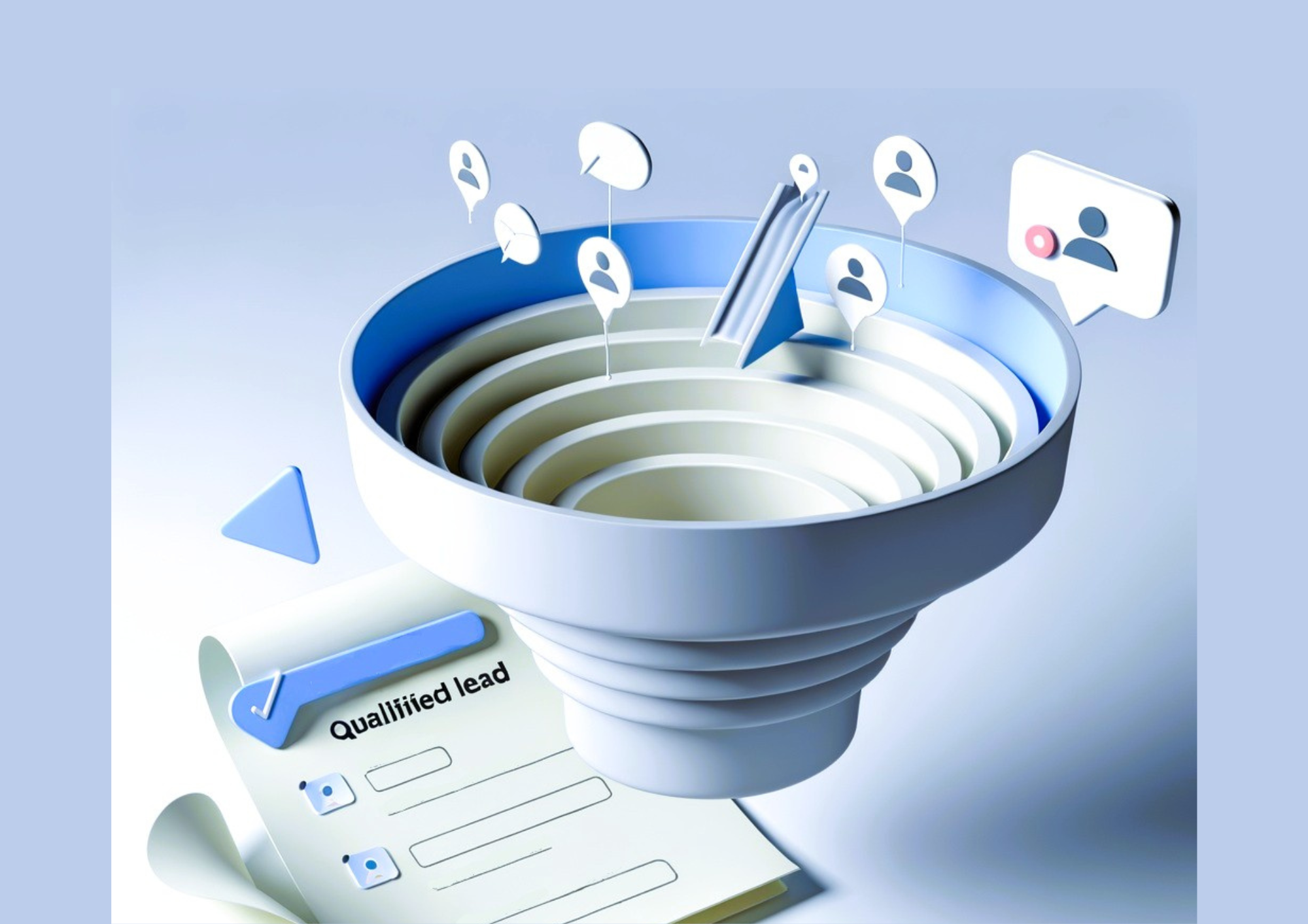 Generate and qualify leads inside the conversation